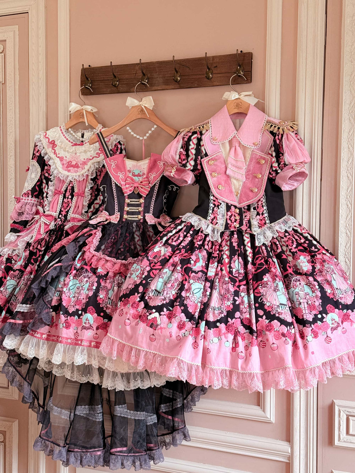 Nutcracker x Barbie Collab Original Lolita Elegant Overlay Tulle JSK Dress