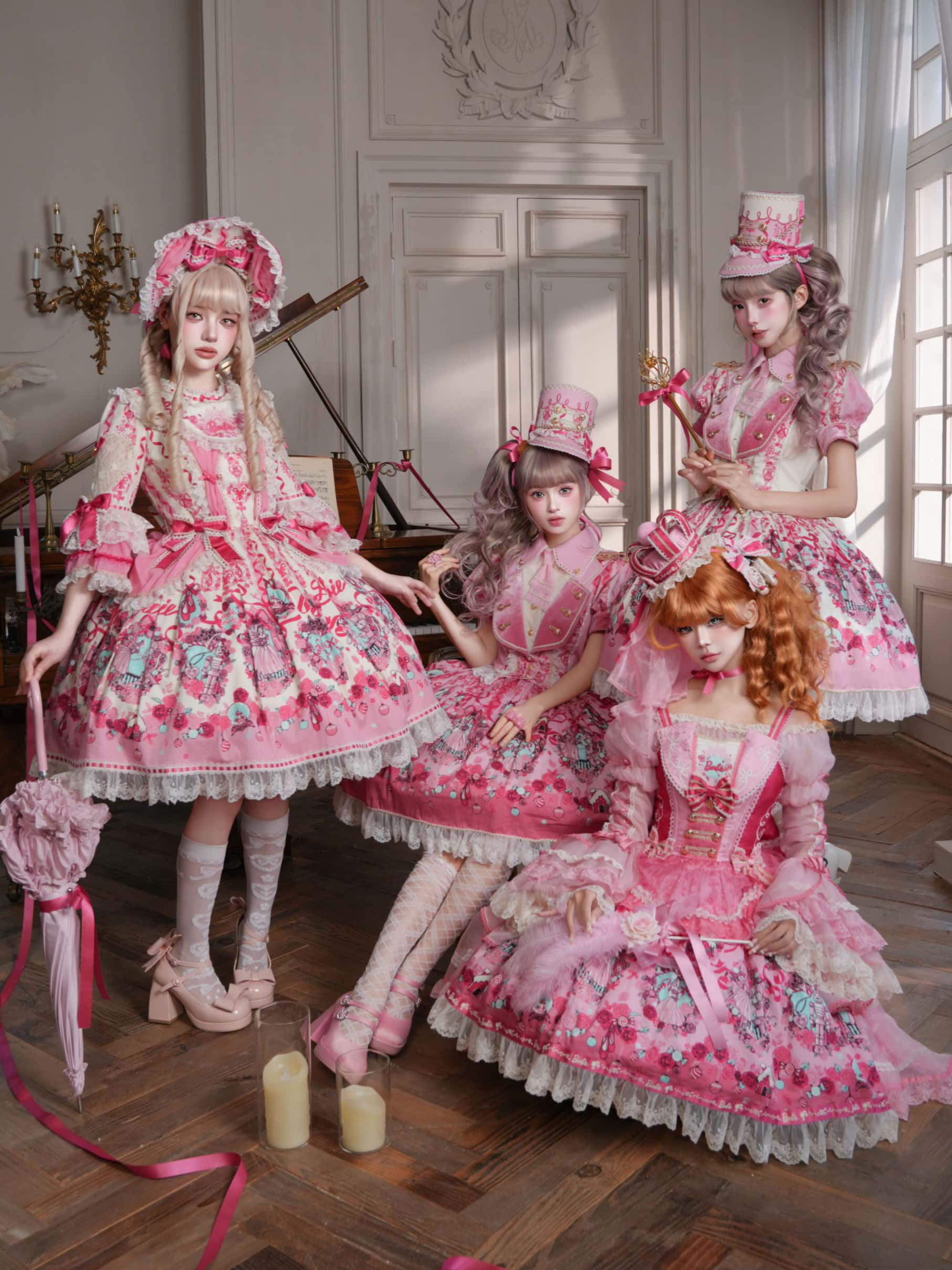 Nutcracker x Barbie Collab Original Lolita Headwears