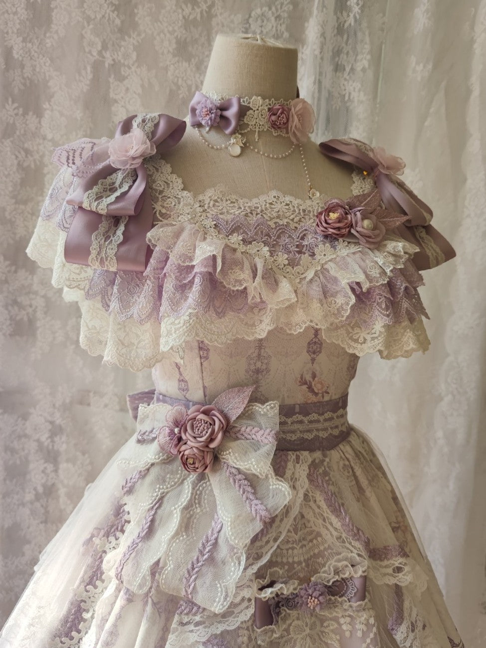 Key to the Secret Realm Lolita Gorgeous Classic Anniversary Pink Bridal Dress