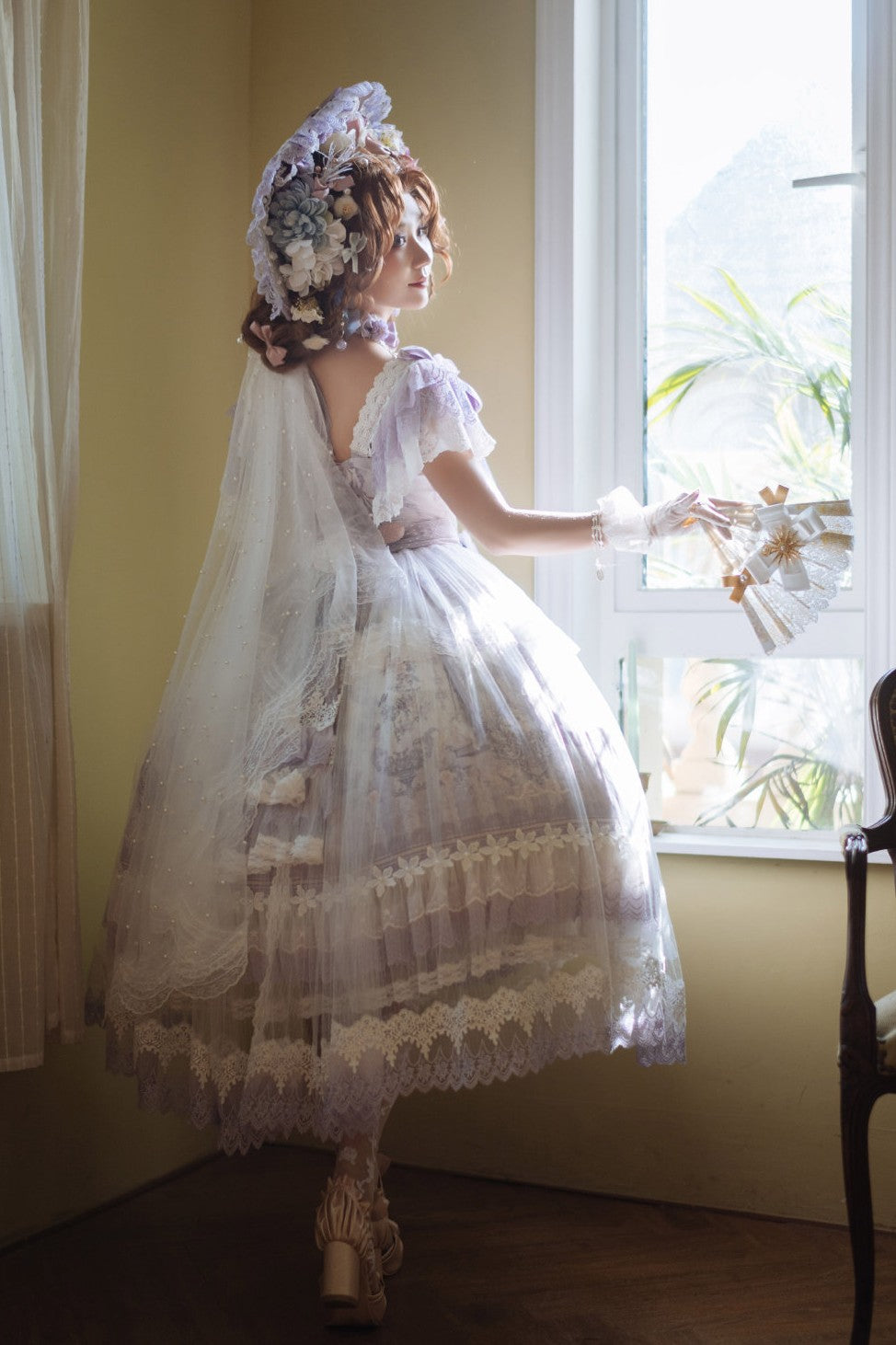 Key to the Secret Realm Lolita Gorgeous Classic Anniversary Pink Bridal Dress