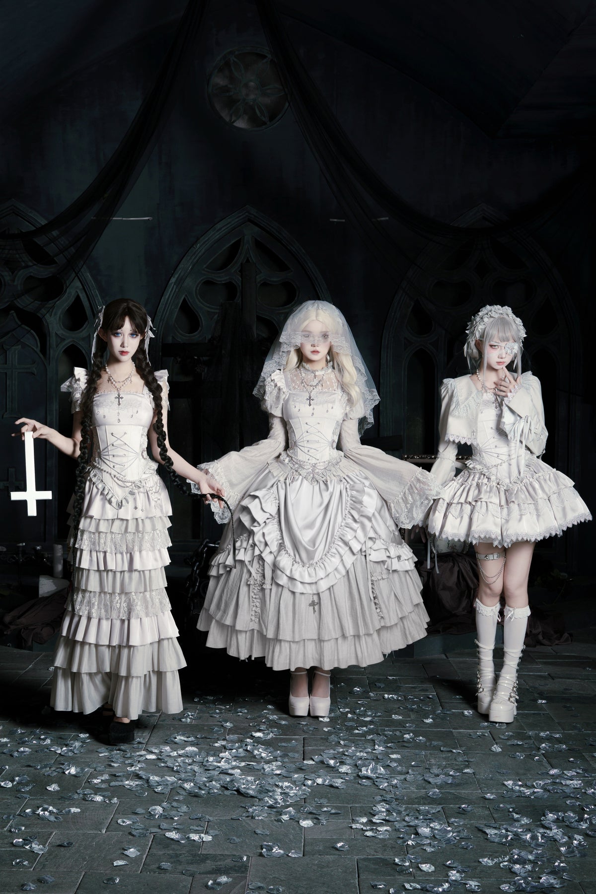 Ensemble SK court de Lolita androïde bionique