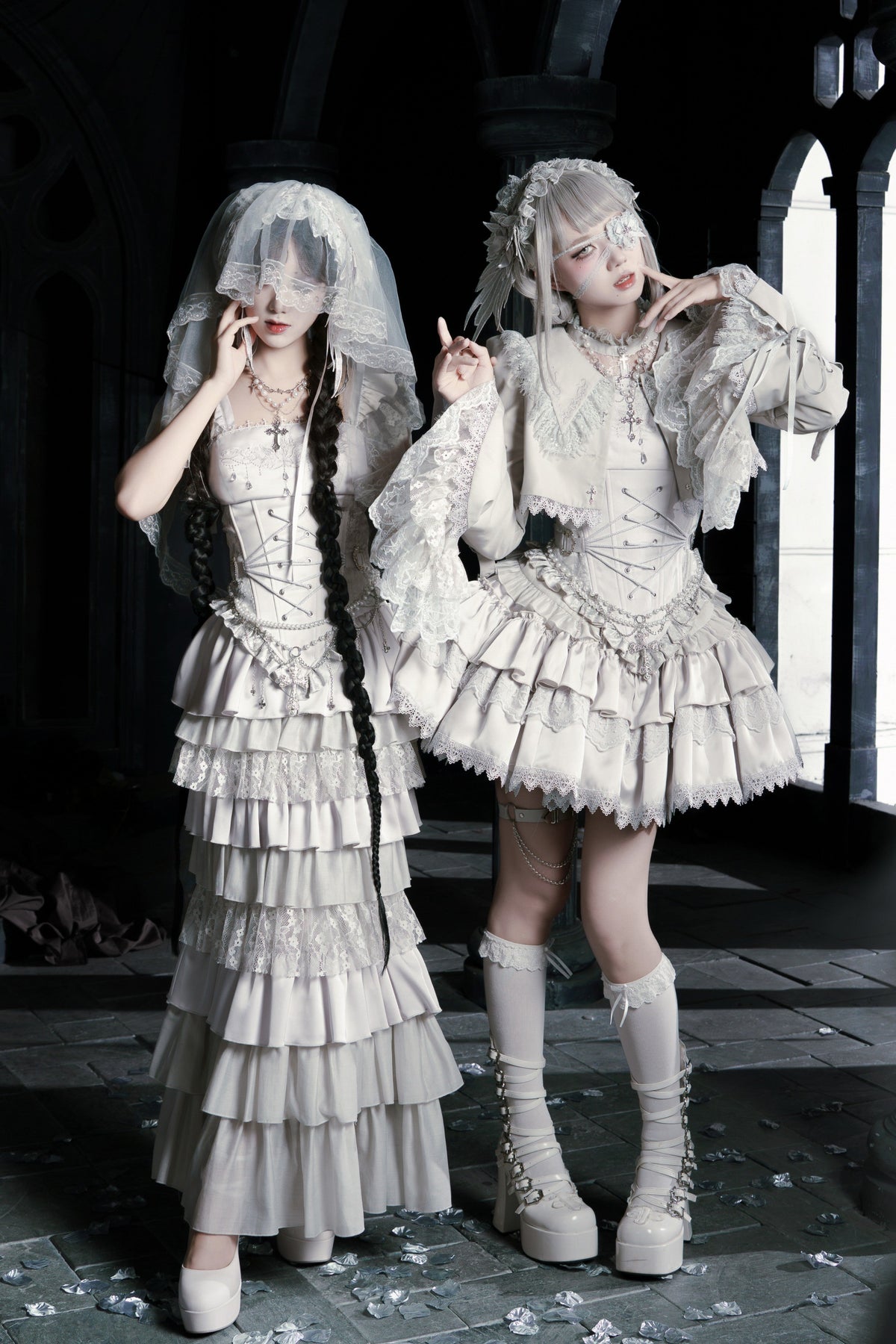 Ensemble SK court de Lolita androïde bionique