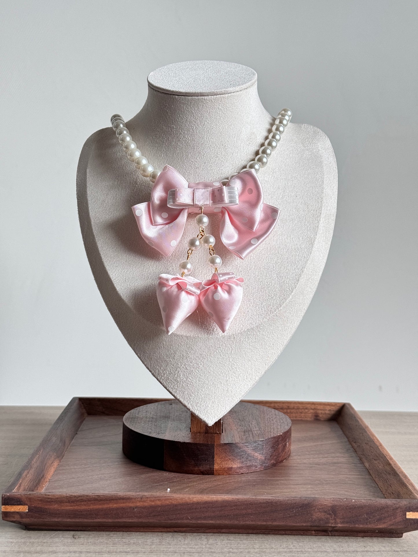Lolita Kawaii Strawberry Pearl Necklace LA1011