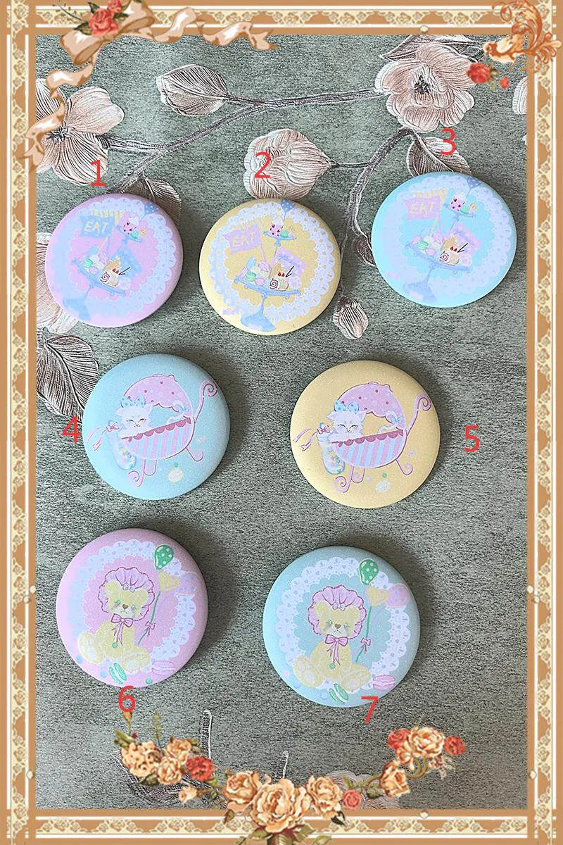Macaron Dolly House Candy Print Sweet Lolita OP Dress