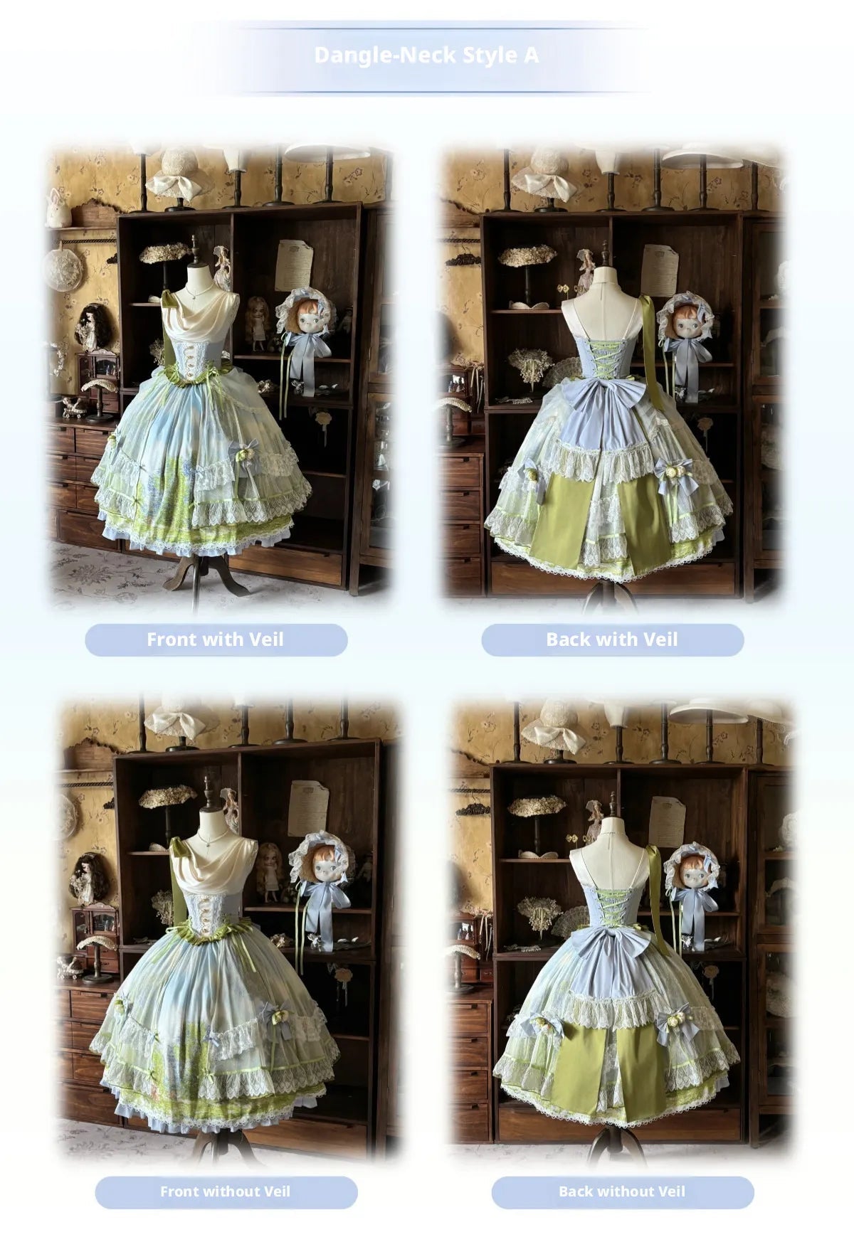 Giverny Spring Day Elegant Fairy Lolita JSK