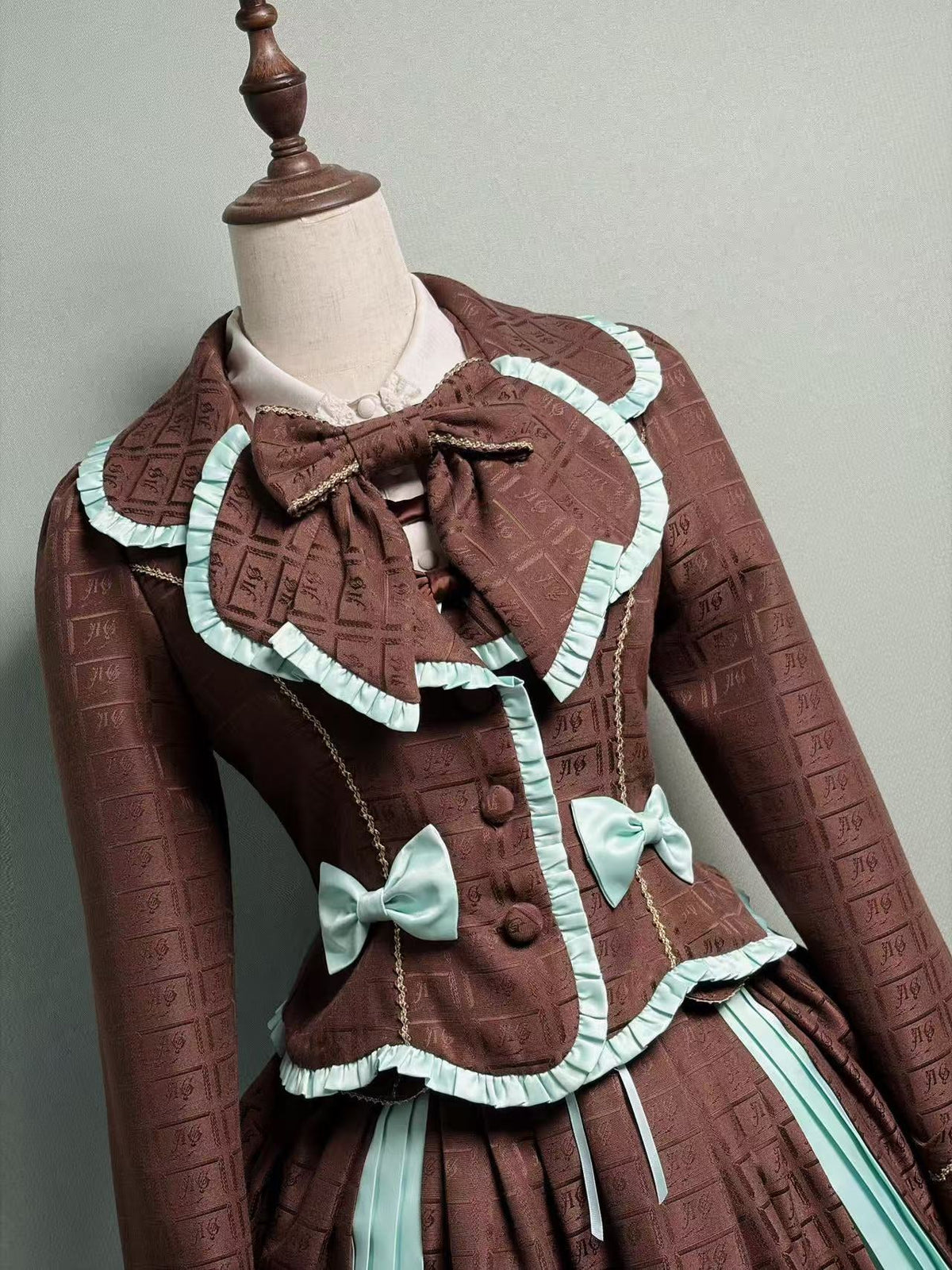 Bear Cocoa JSK Lolita Mint Green Dress