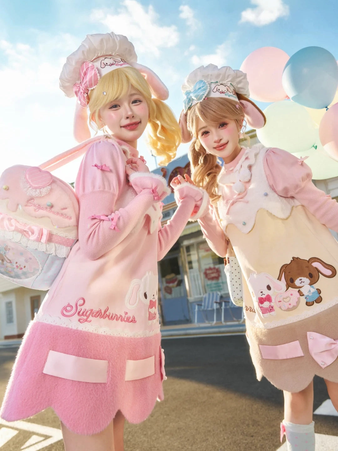 Sugarbunnies Collaboration Chef Hat & Sleeveless Dress