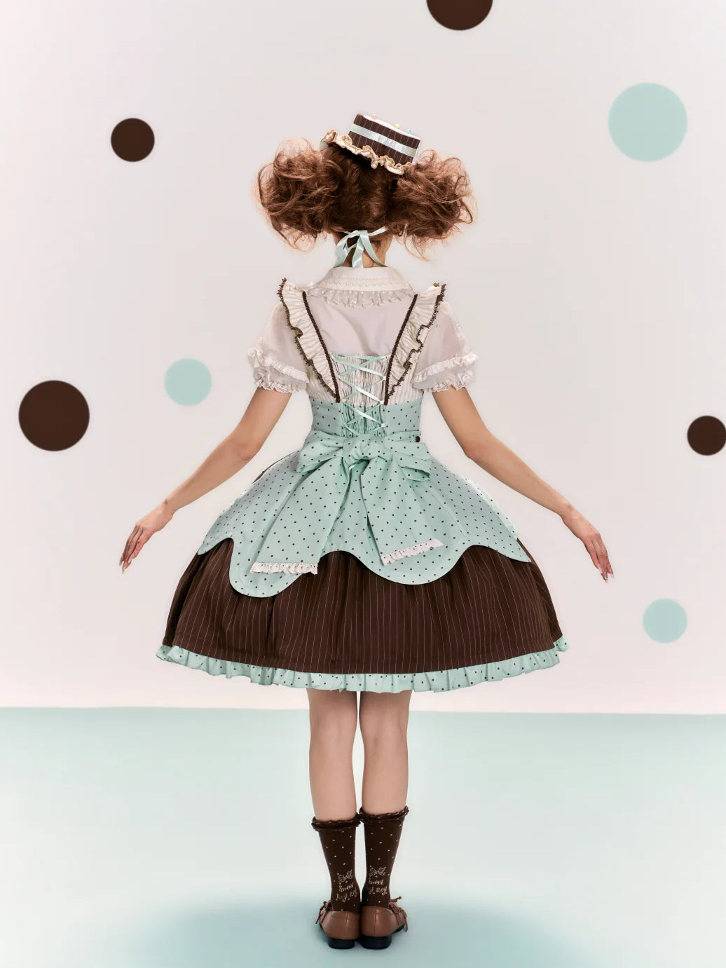 Sugarbunnies Collaboration Chef Hat & Panel Cut JSK Dress