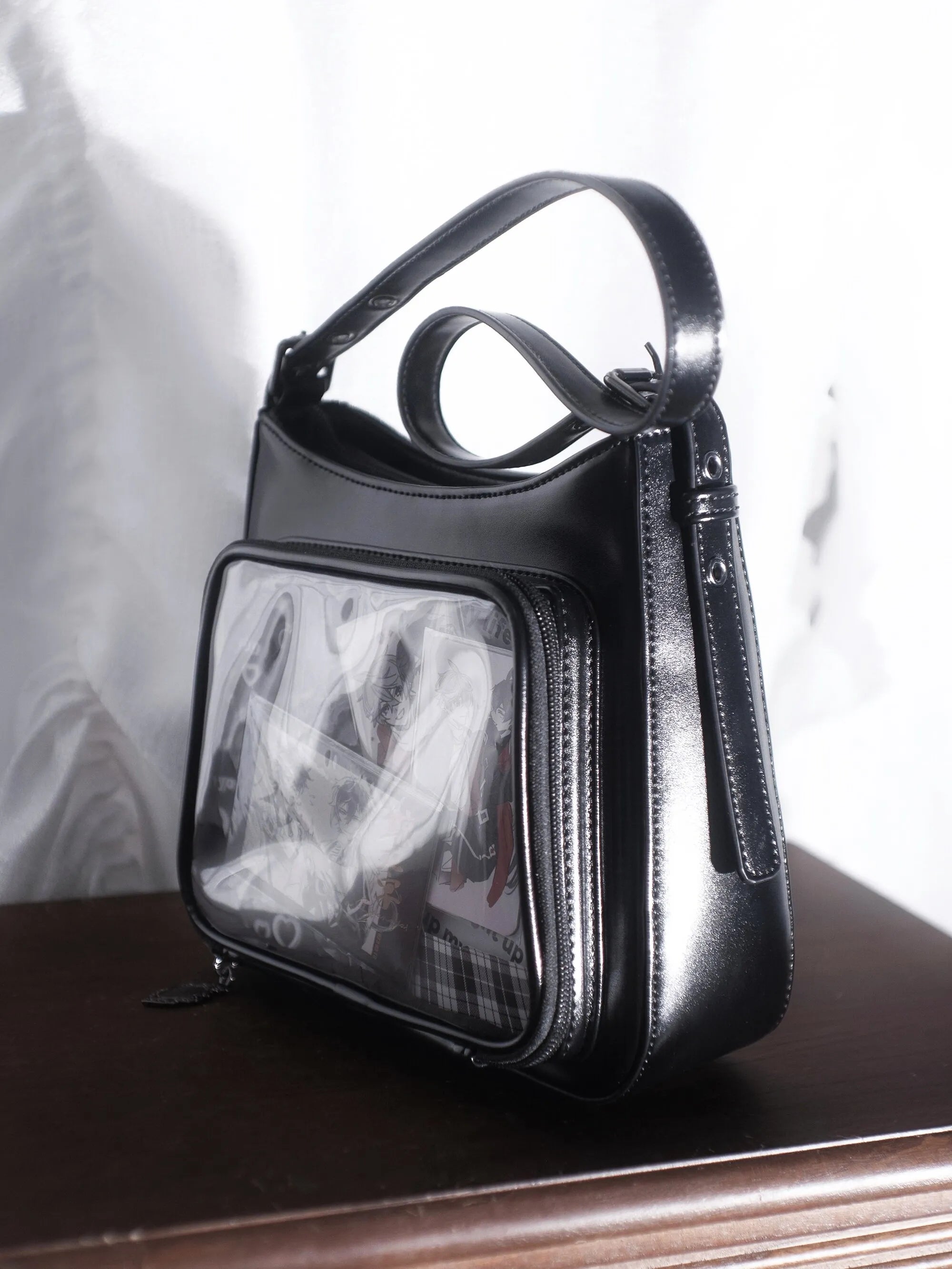 Snake Bone Hell Gothic Mini Ita Underarm Shoulder Bag