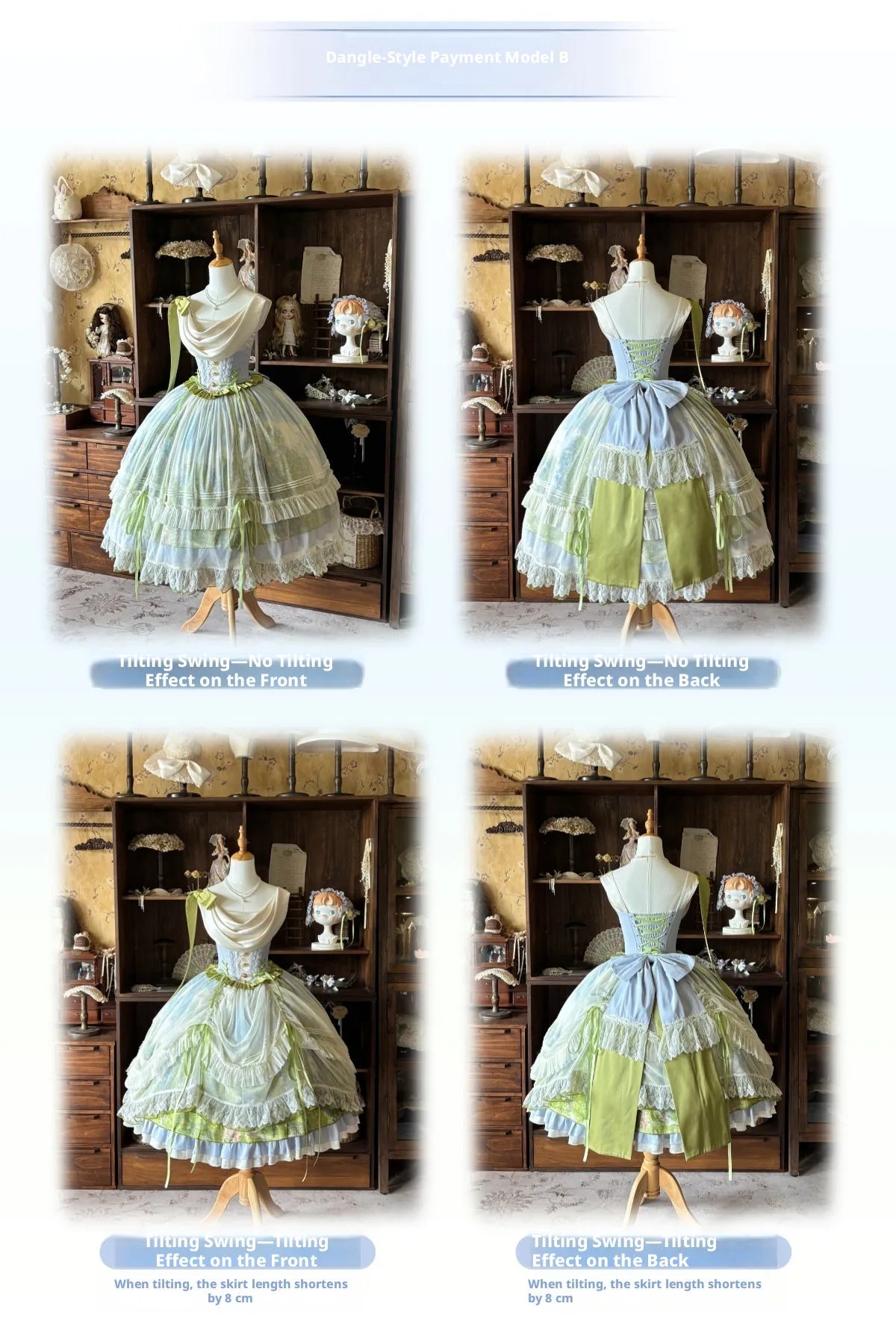Giverny Spring Day Elegant Fairy Lolita JSK