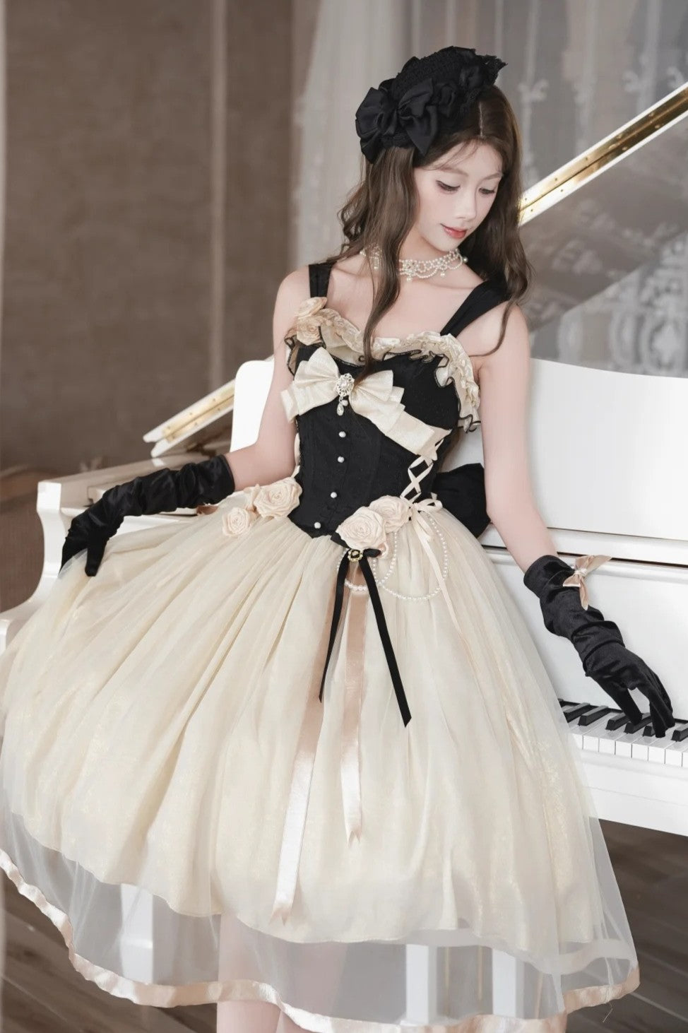 Paris Souvenir French Classic Corset Boned Lolita JSK Dress