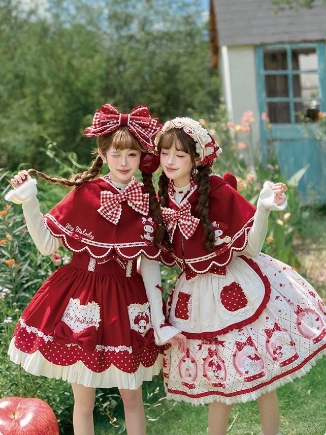 My Melody Collaboration Series Cape, Cardigan & JSK Set