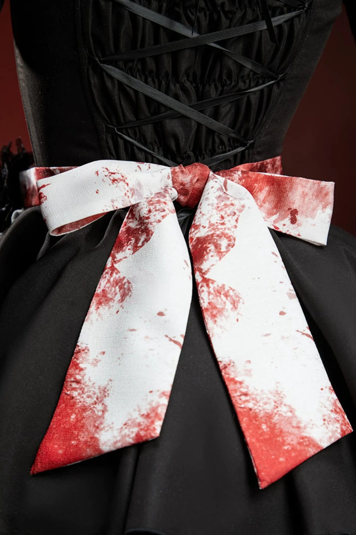 Rebellious Maid Gothic Halloween Maid Dress Cosplay Costume
