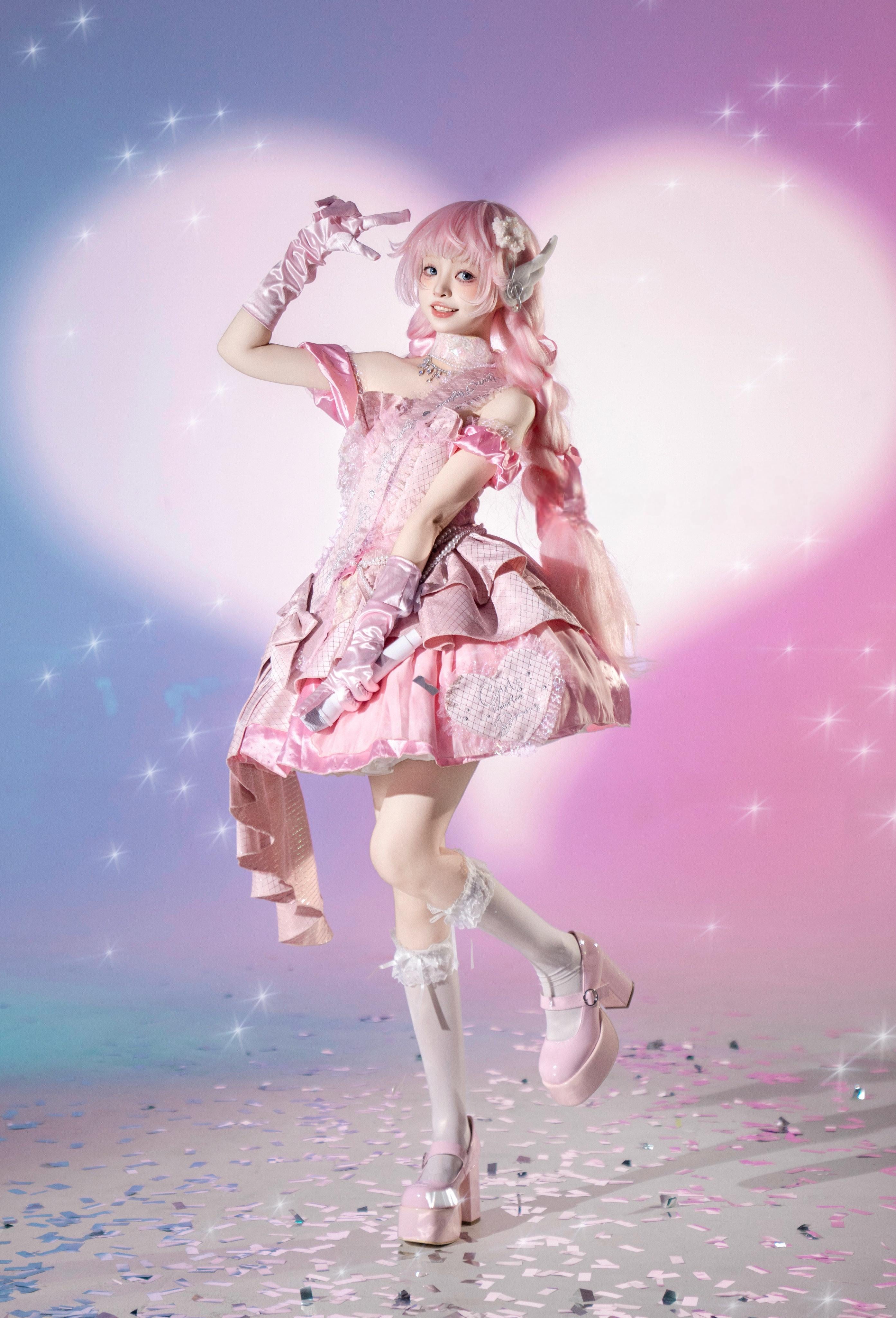 Starlight Project Lolita Idol Costume Outfit Set
