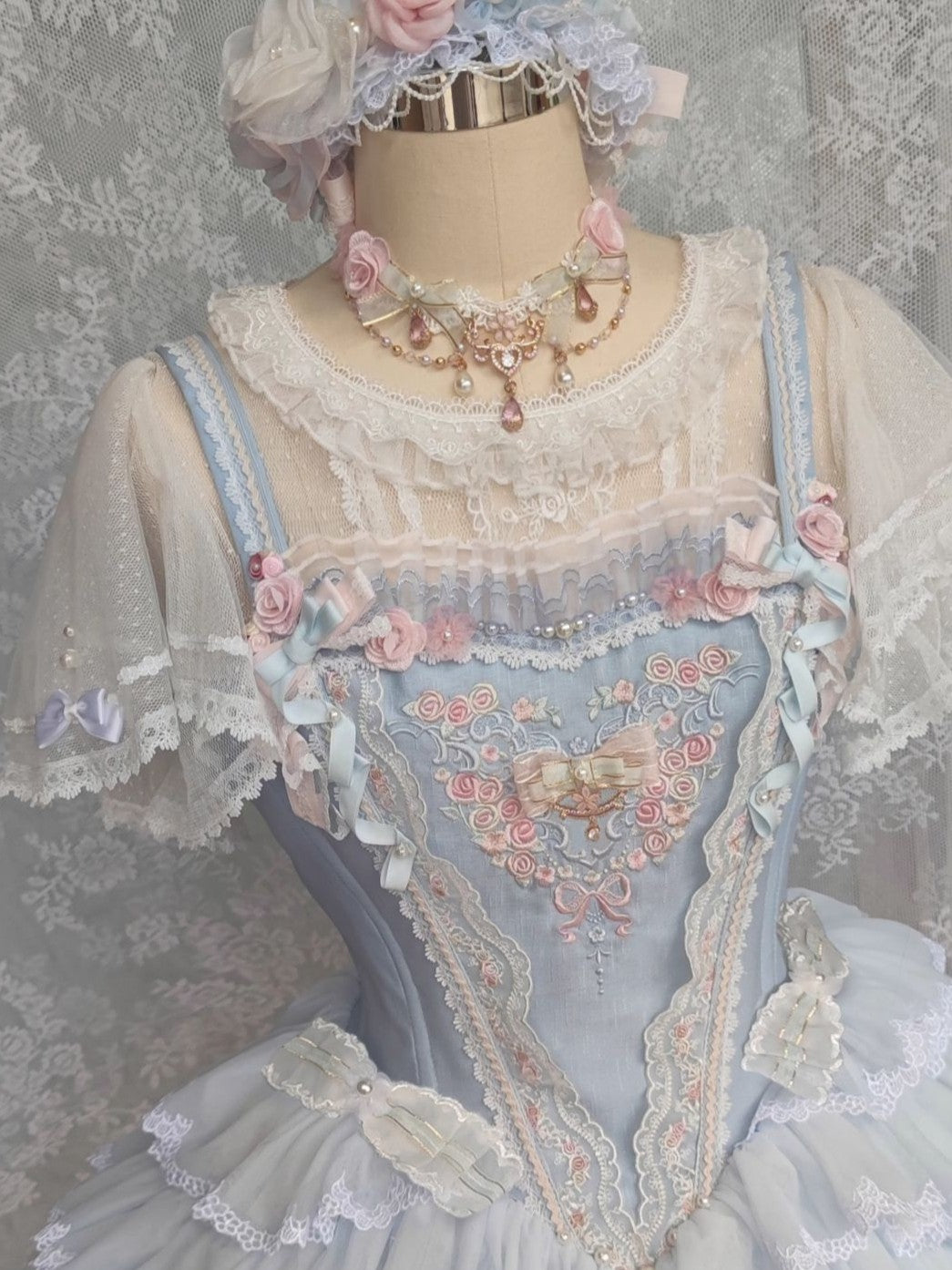 Lolita Bridal Dress Matching Princess Sleeve Blouse