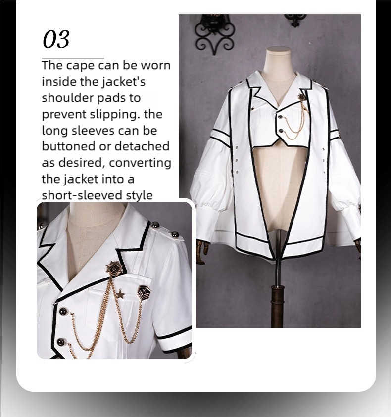 Lolita Cavalier Aesthetic Outfit Set LO1007