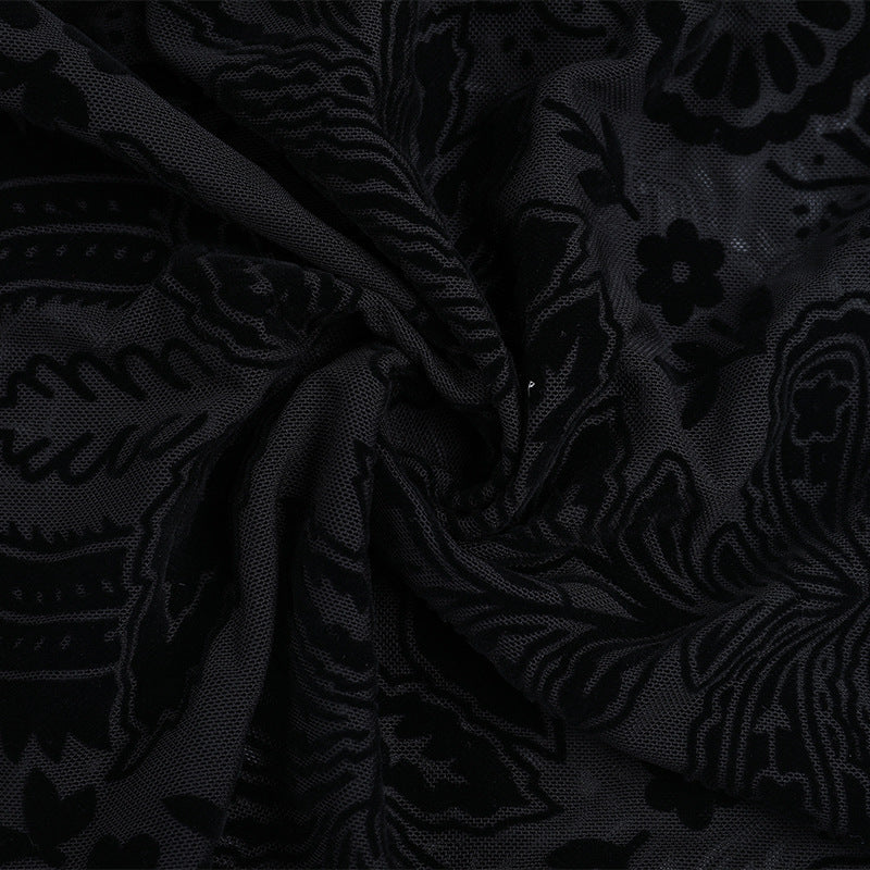 Lolita Gothic dark cloak dress LG1014