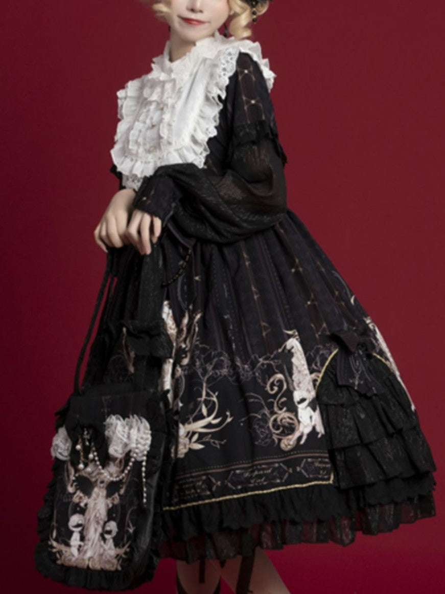Lolita Elegant Sweet Long Sleeve Dress LS1009