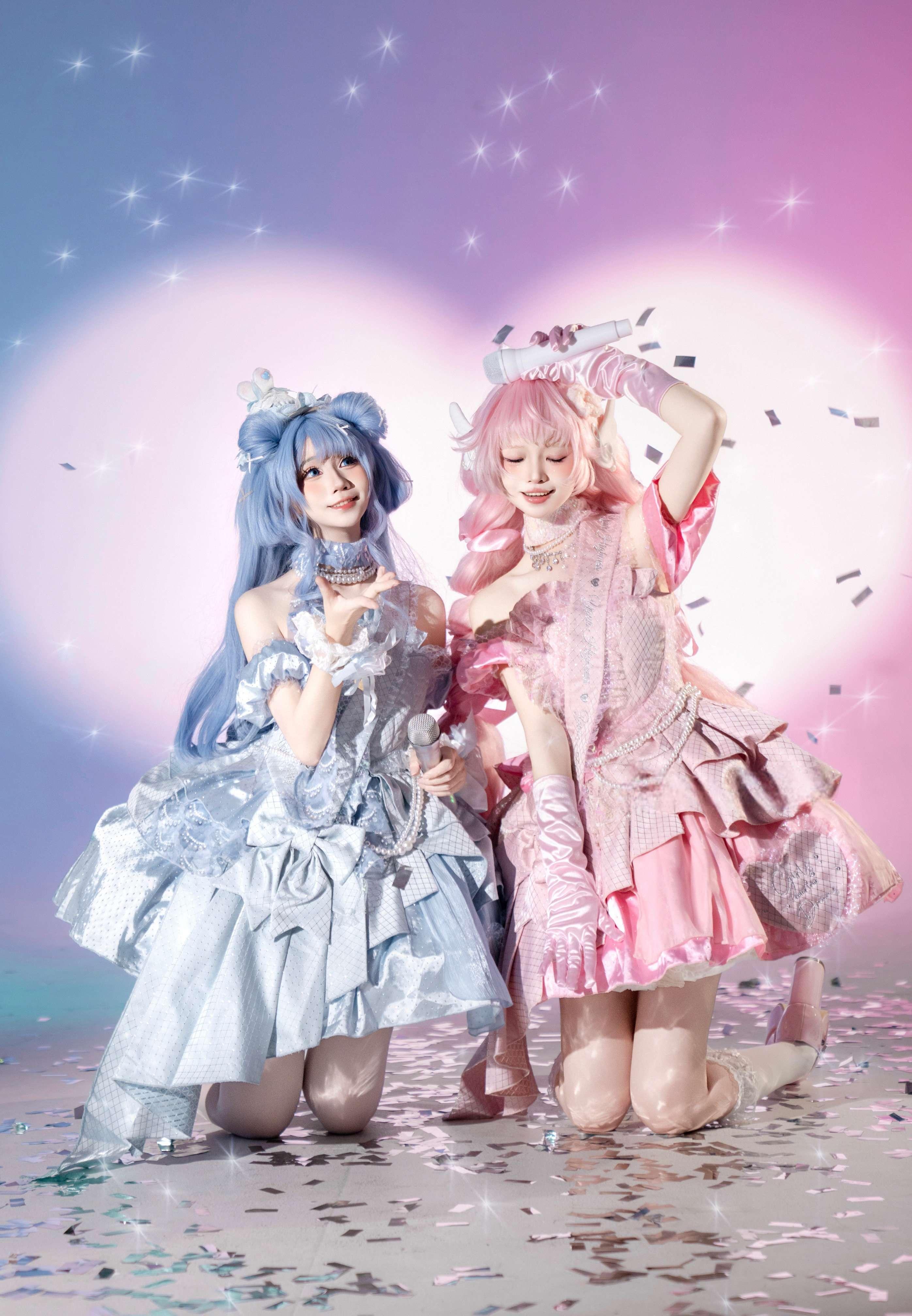 Starlight Project Lolita Idol Costume Outfit Set