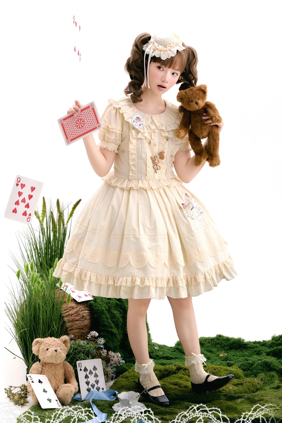 Finding Alice Lolita Original Cute Doll Style OP Dress