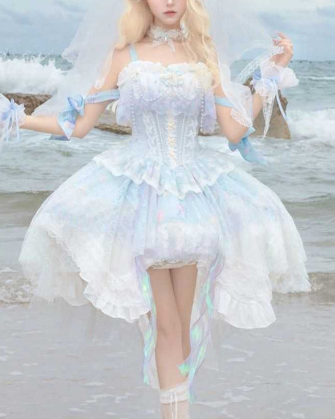 Lolita Ocean Mermaid JSK Dress LS1020