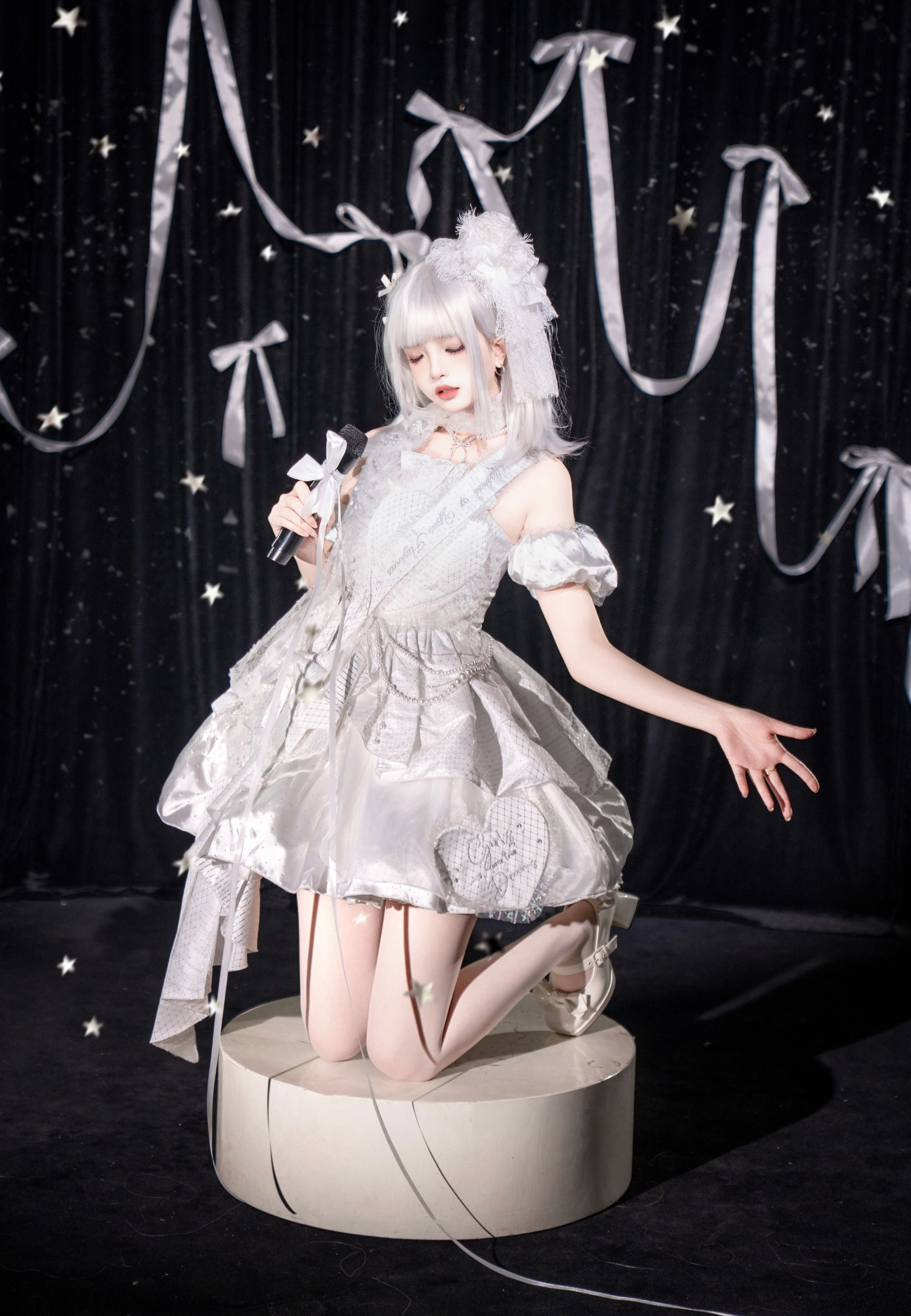 Starlight Project Lolita Idol Costume Outfit Set