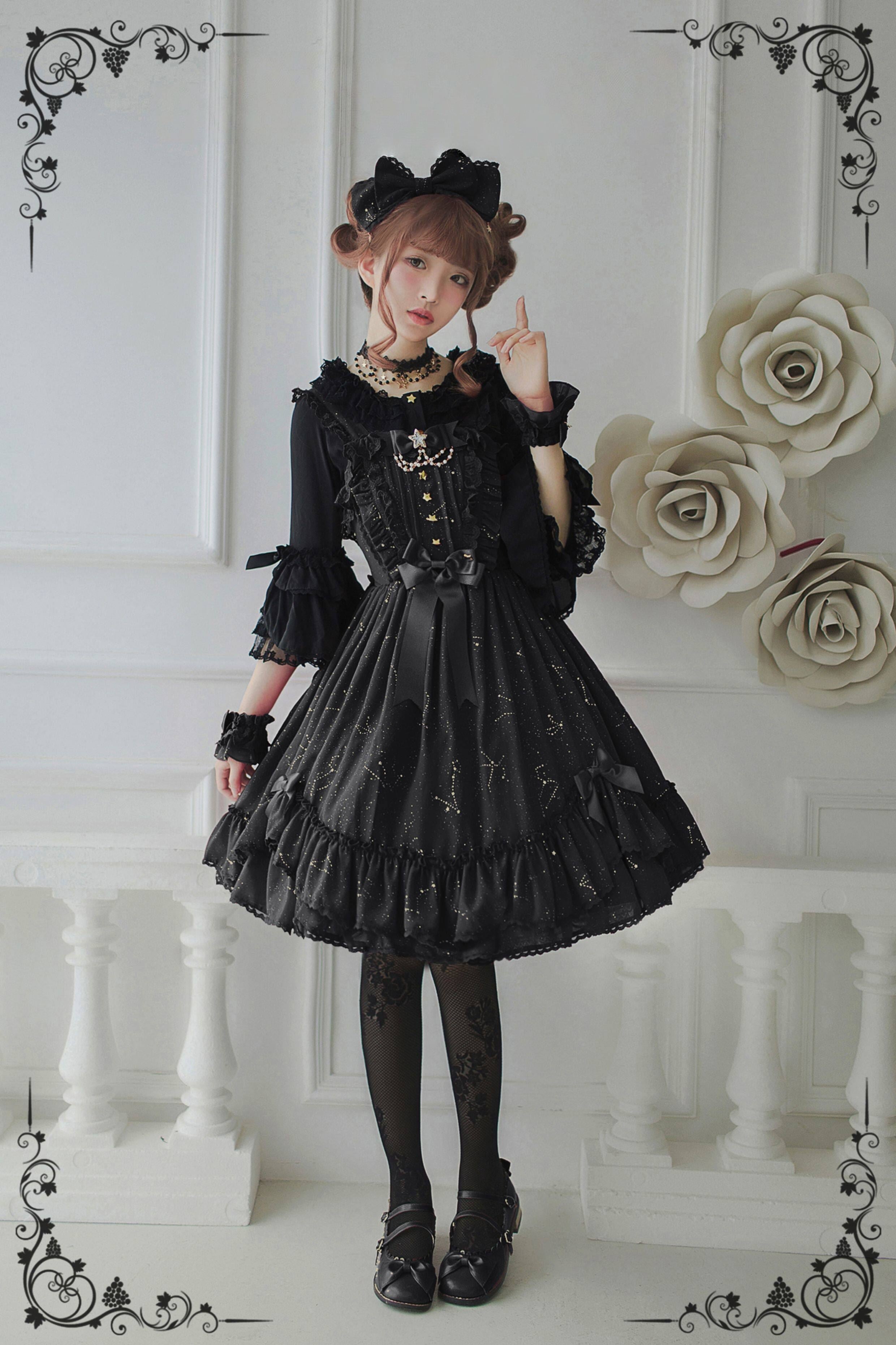 November Sakuya Gothic Constellation Lolita JSK
