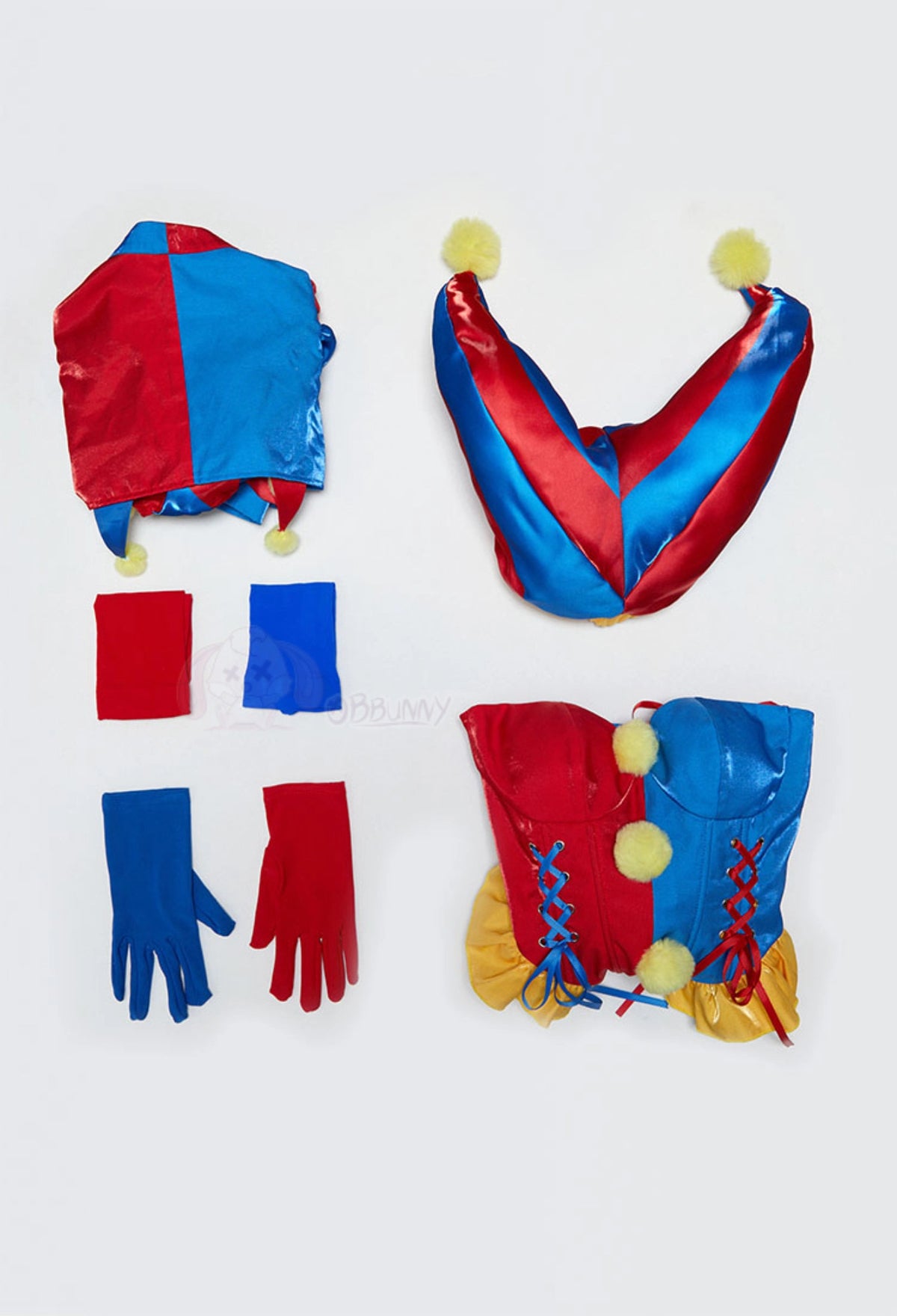 Amazing Digital Circus Pomni Fanart Halloween Clown Cosplay Costume