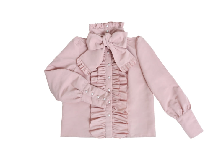 Doll Gift Box Gothic Lolita Pink Shirt & Skirt Set