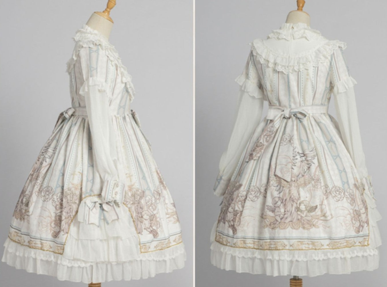 Lolita Elegant Sweet Long Sleeve Dress LS1009