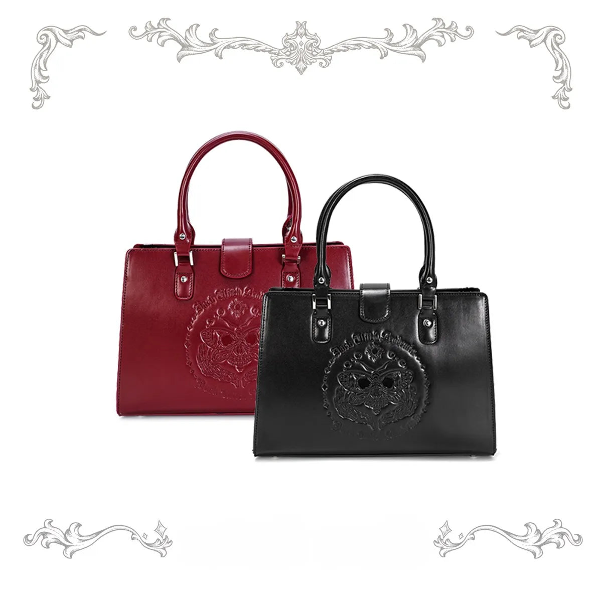 Skeleton Creature Gothic Tote Ita Handbag
