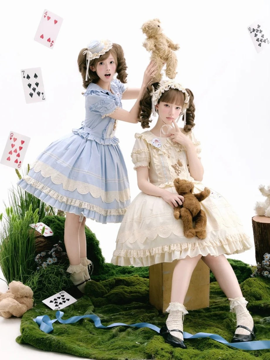 Finding Alice Lolita Original Cute Doll Style OP Dress