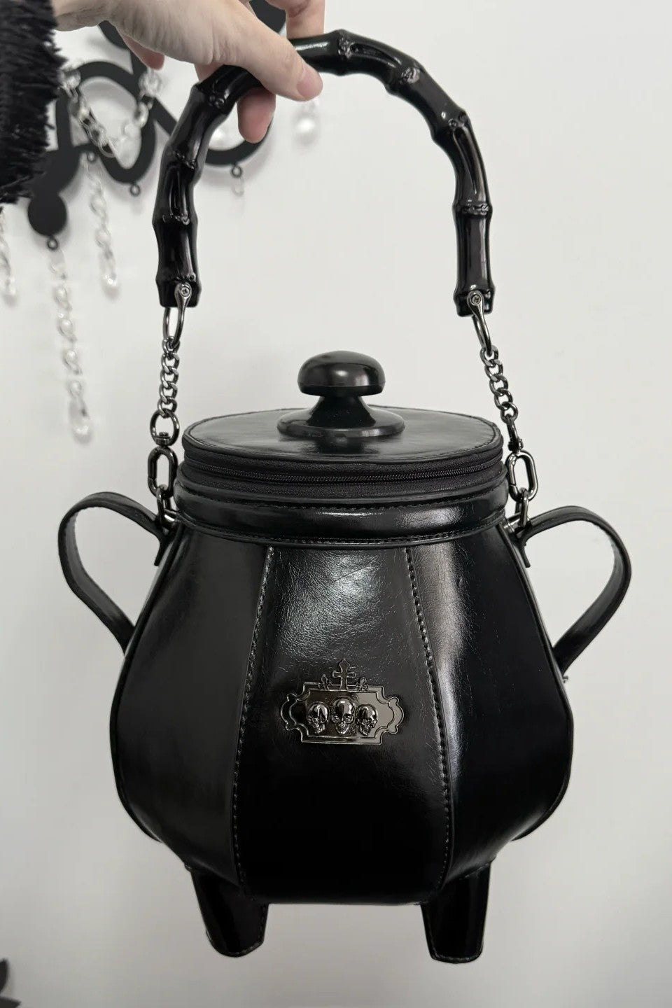 Cauldron Shaped Bag Gothic Irregular Lolita Handbag & Crossbody Bag