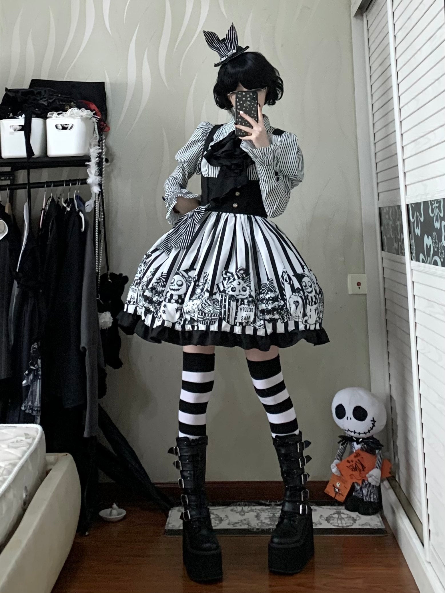 Weird Christmas Lolita Gothic JSK Dress