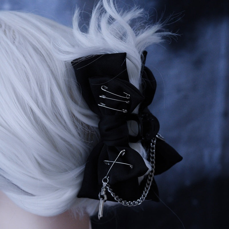 Lolita Goth Handmade Hair Clip
