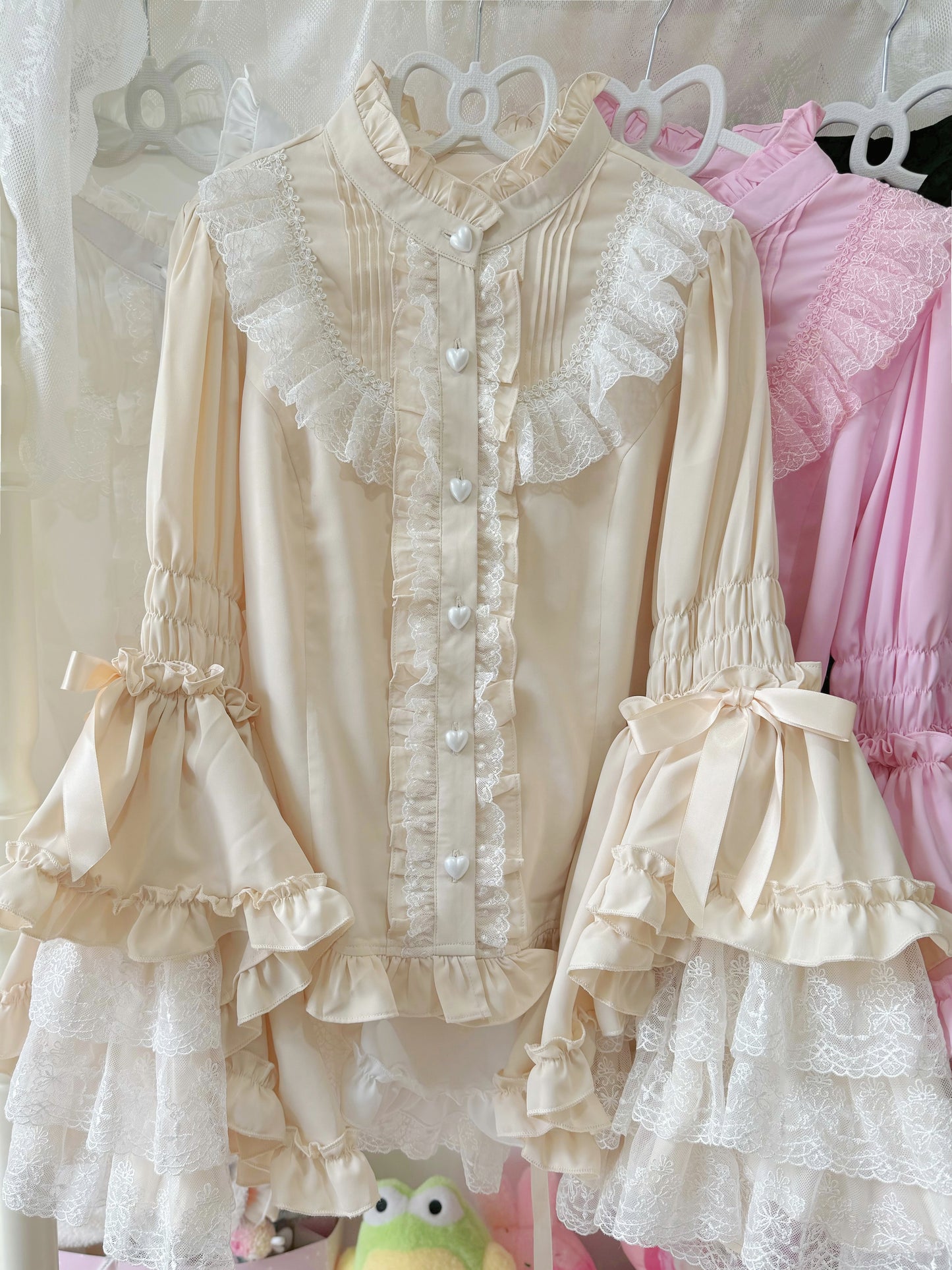 Lolita Sweet Tiered Long Sleeve Blouse LE1012