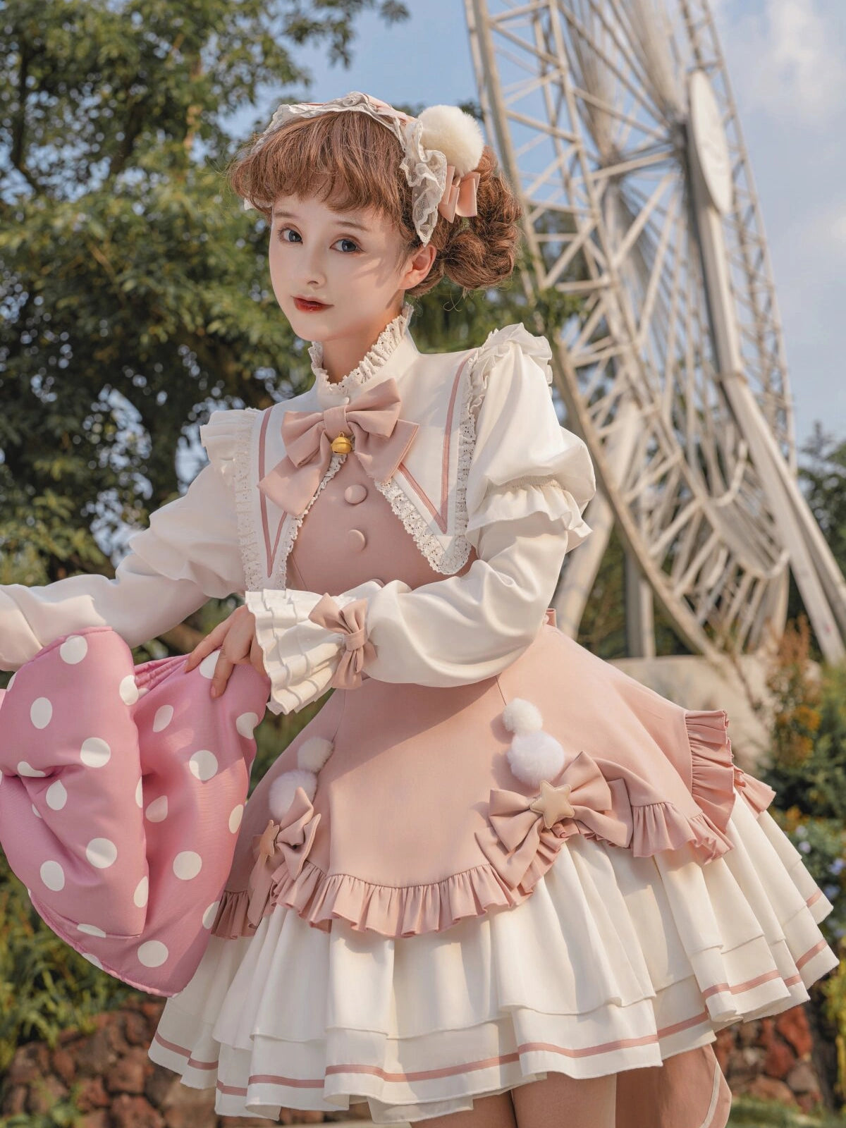 Magical Girl Original Lolita Cute Christmas Princess OP Dress