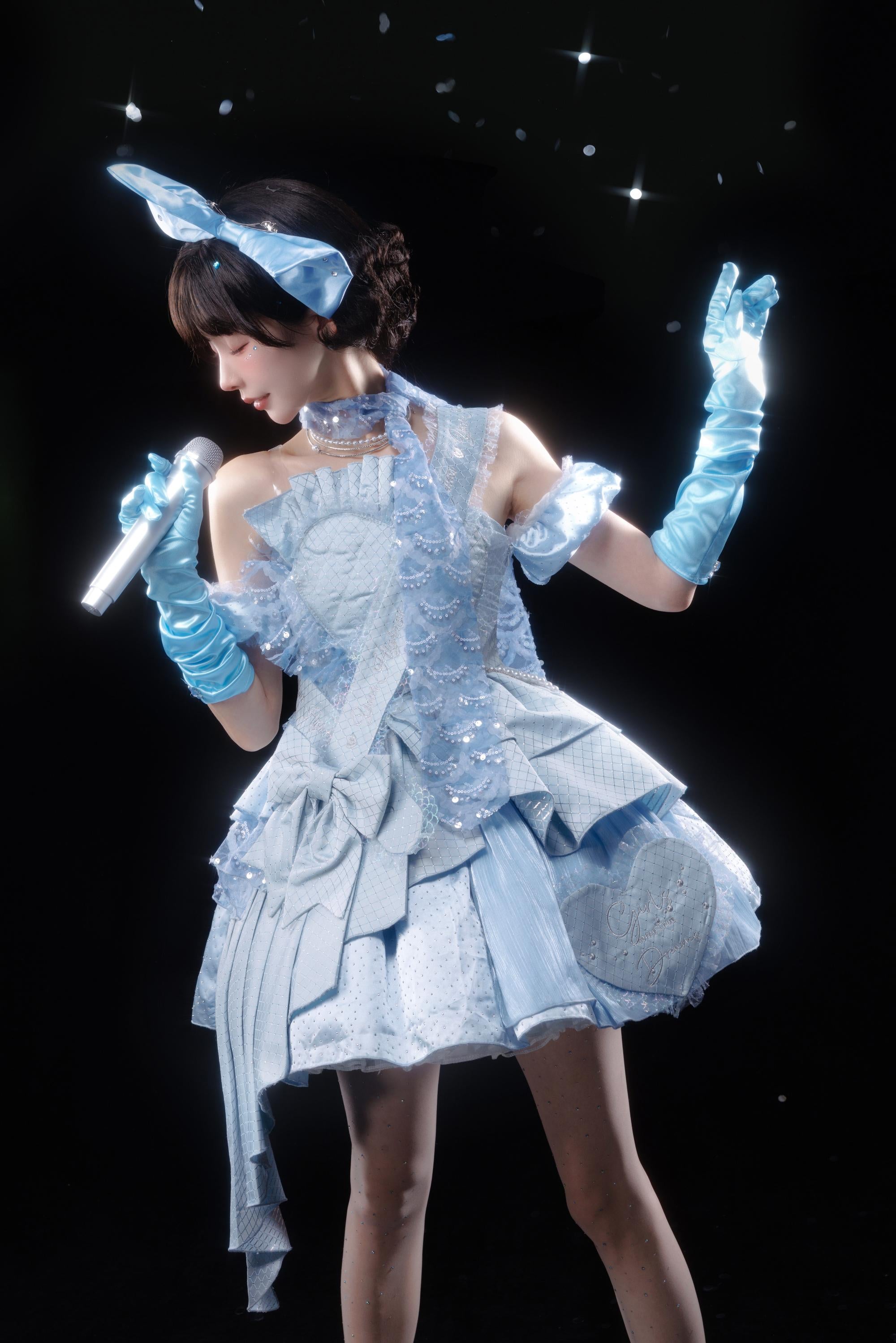 Starlight Project Lolita Idol Costume Outfit Set
