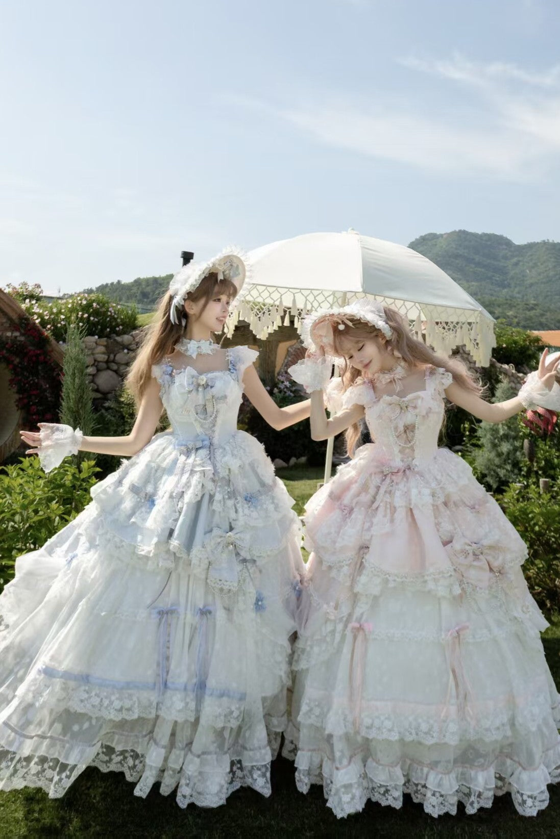 Anna's Ball Light Pink Classic Ballet Lolita JSK