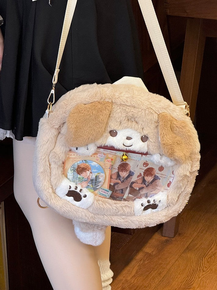 Golden Retriever Plush Cute Ita Bag