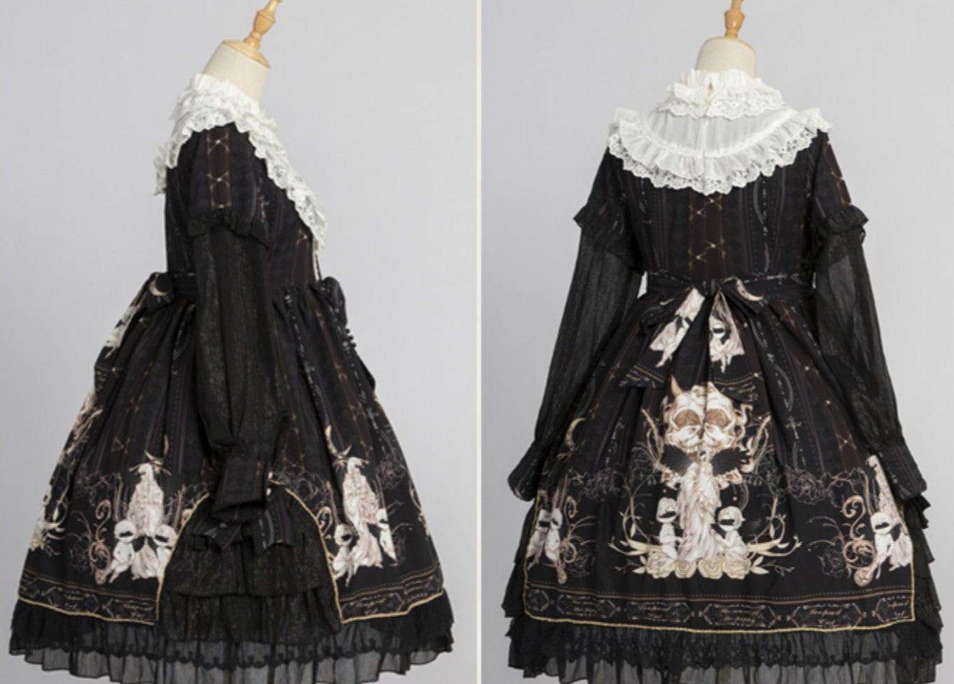 Lolita Elegant Sweet Long Sleeve Dress LS1009