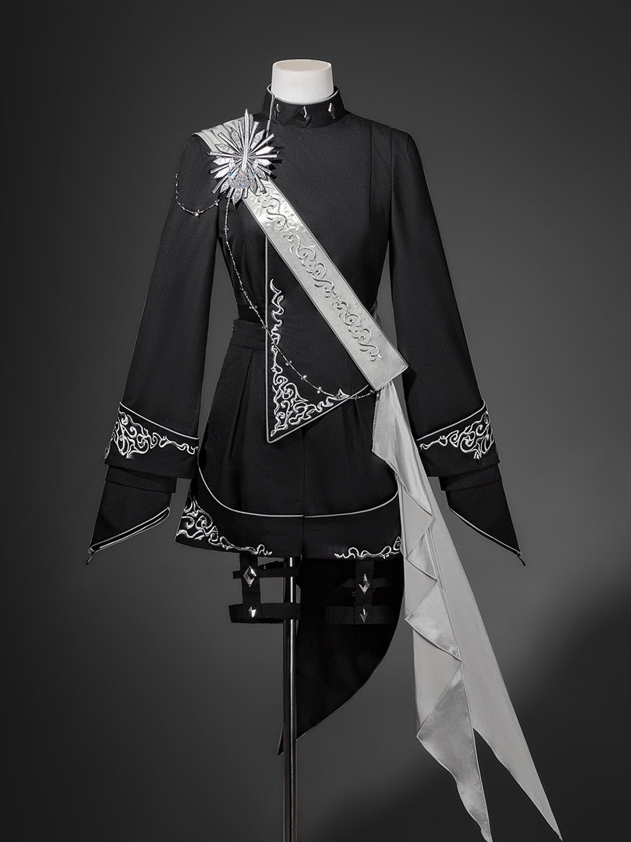 Oathkeeper Sword Dark Gothic Prince Outfit