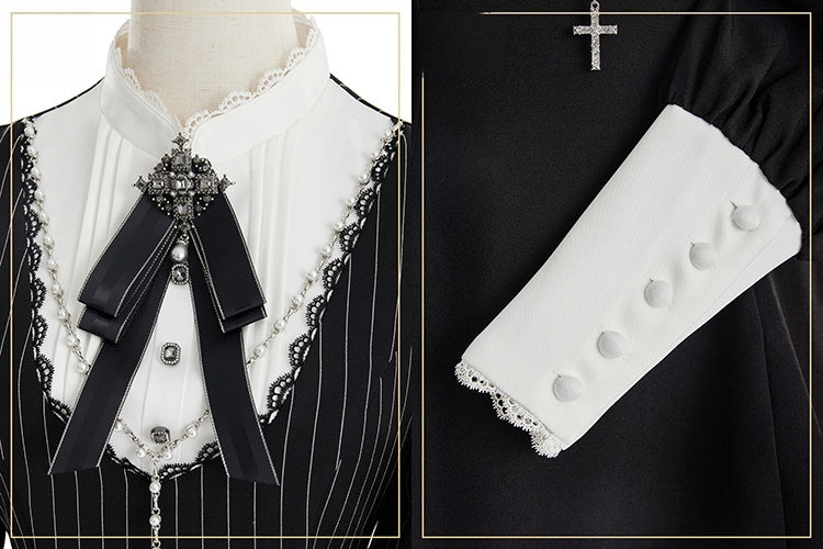 Lolita Harajuku Goth Puff Sleeve Set LR1009
