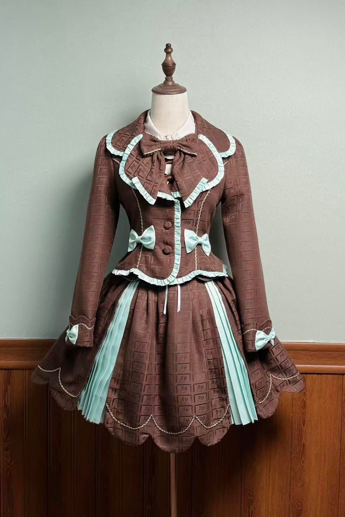 Bear Cocoa JSK Lolita Mint Green Dress