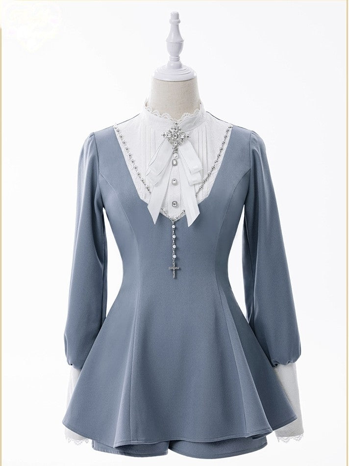 Lolita Harajuku Goth Puff Sleeve Set LR1009