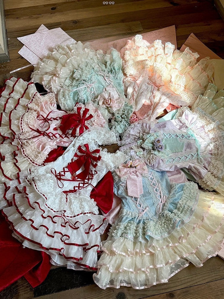 Cupid's Floral Whisper Fairycore Dress