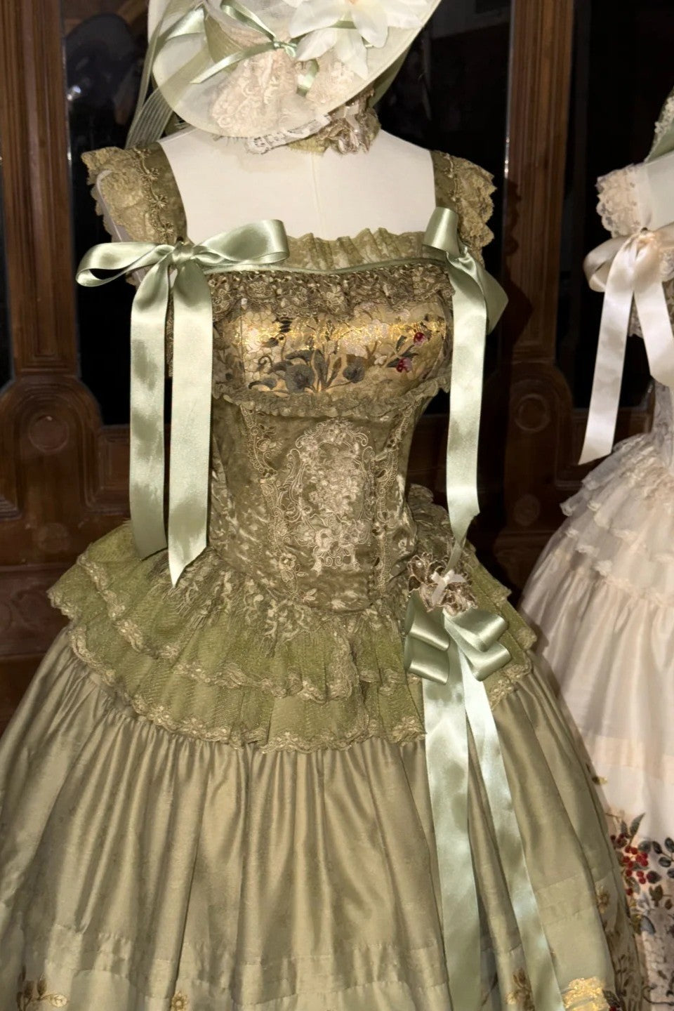 Wizard of Oz Corset & Skirt Two Piece Dress Set