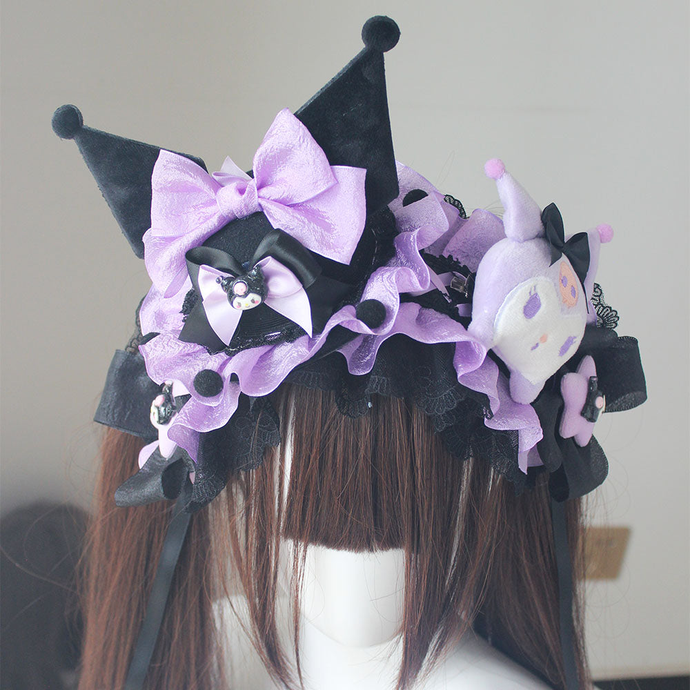 Lolita Sweet Goth Devil Kuromi Hair Accessory LE1005