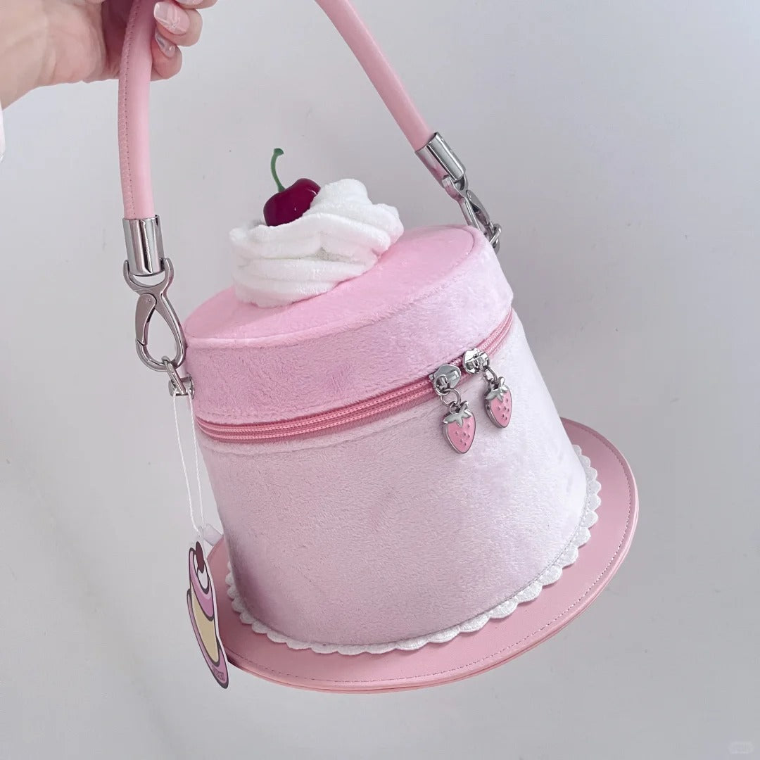Pudding Shaped Bag Cute Delicious Lolita Handbag