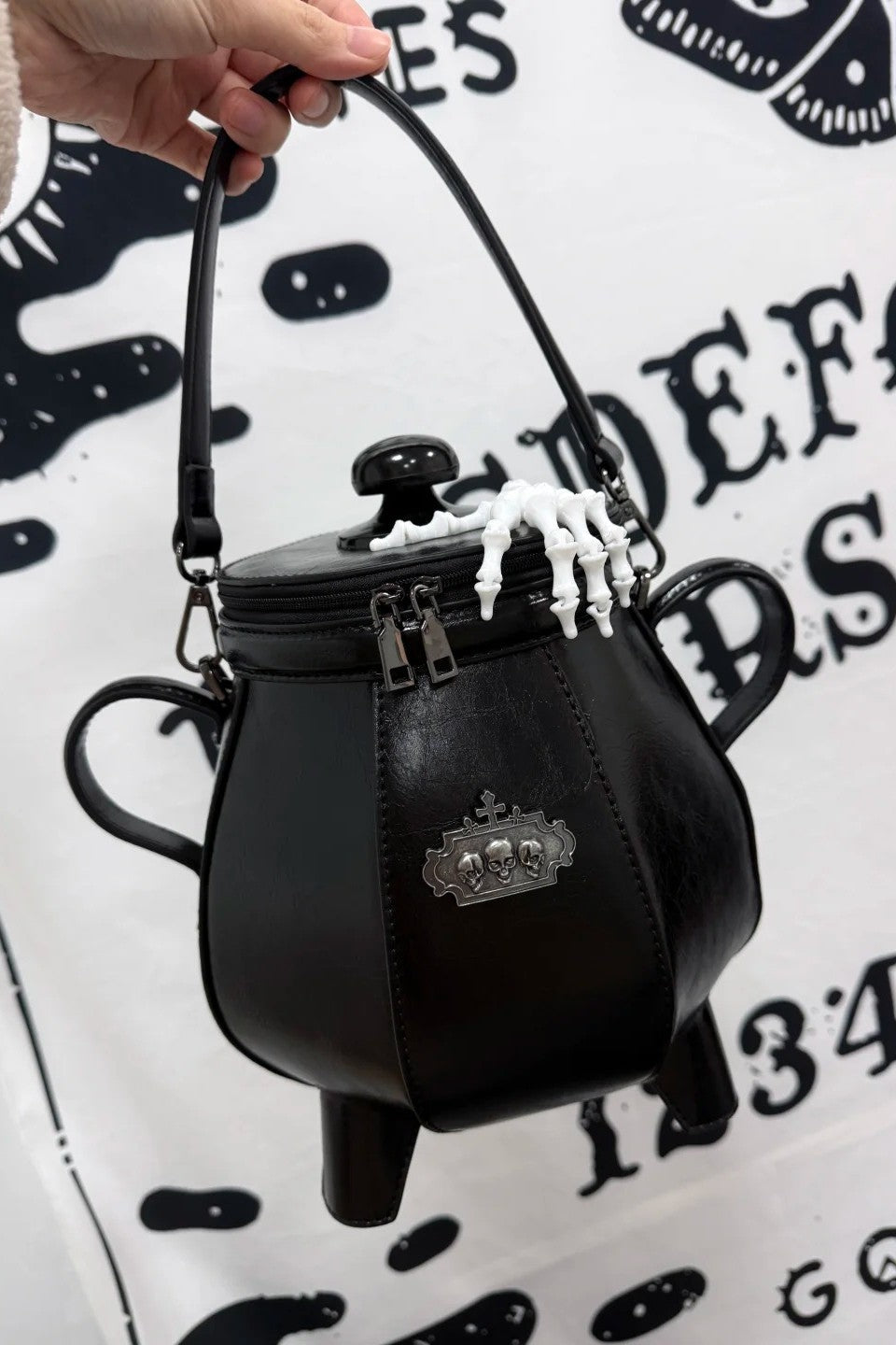 Cauldron Shaped Bag Gothic Irregular Lolita Handbag & Crossbody Bag